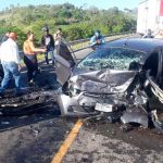 Aumentan las cifras de fallecidos por accidentes de tránsito en Rivas Un carro quedó chatarra tras un brutal accidente de tránsito