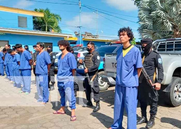sujetos-2 14 sujetos detenidos por delitos de alta peligrosidad en Masaya / FOTO / TN8