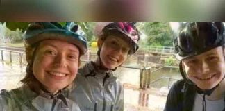 Tres hermanos se toman una selfie justo cuando los golpea un rayo