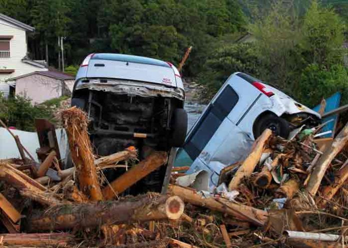 El tifón Lupit en Japón causa un muerto y 28 heridos