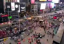 Tiroteo en el Times Square, Nueva York, causa pánico y un herido Tiroteo en el Times Square, Nueva York, causa pánico y un herido