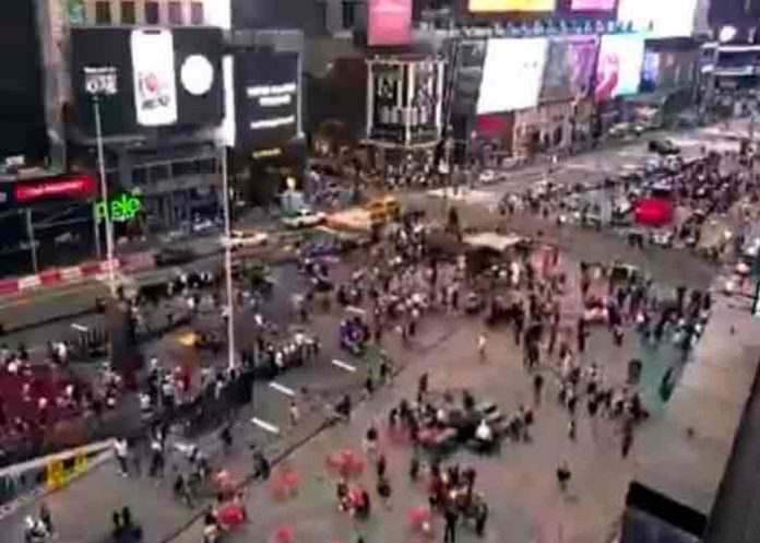 Tiroteo en el Times Square, Nueva York, causa pánico y un herido
