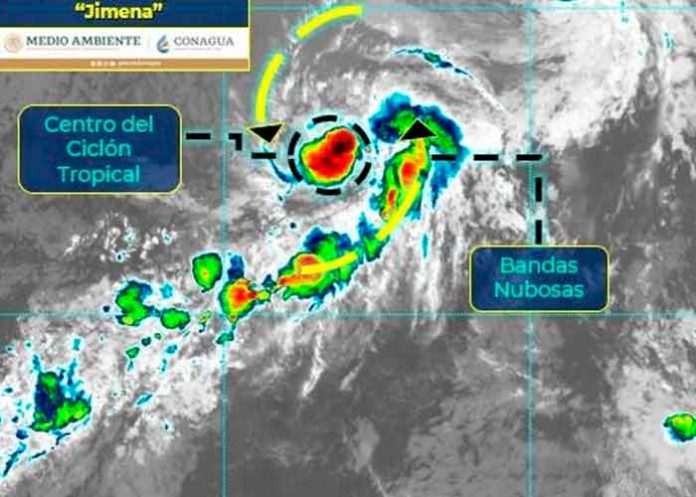 tormenta1 Tormenta tropical Jimena se forma en el Océano Pacífico