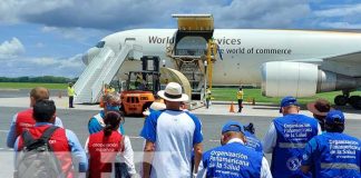 Llegada a Nicaragua de un nuevo lote de vacunas AstraZeneca