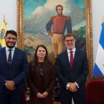 Ministros del Gobierno en Venezuela se reunió con la embajadora de Nicaragua
