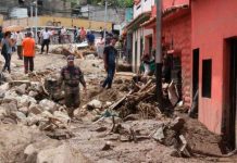 Daños provocados por las inundaciones en el estado Mérida