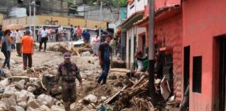 Daños provocados por las inundaciones en el estado Mérida