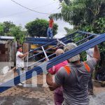 Dos familias de San Marcos recibieron materiales para nuevas viviendas Materiales para nuevas viviendas dignas en San Marcos, Carazo
