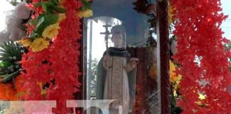 Fervor en Ciudad Sandino con los devotos de Santo Domingo de Abajo