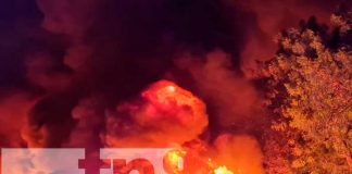 Incendio en Zona Franca las Mercedes