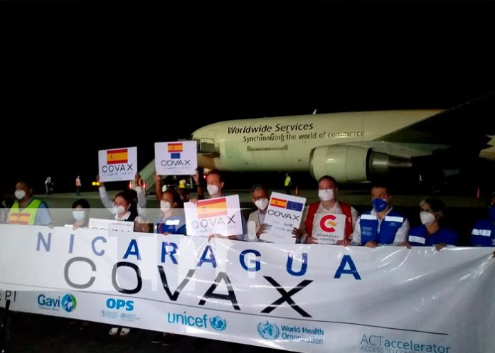 499 mil 200 dosis de la vacuna AstraZeneca llega a Nicaragua