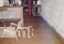 Lluvias generan afectaciones en viviendas de Somotillo nicaragua, chinandega, inundacion,