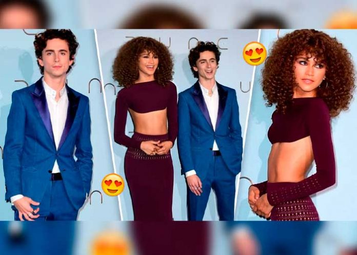 1 entretenimiento, zendaya, Timothée,