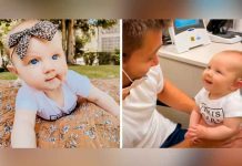 Bebé con pérdida de audición se emociona al escuchar la voz de su padre estados unidos, nina, sorda,