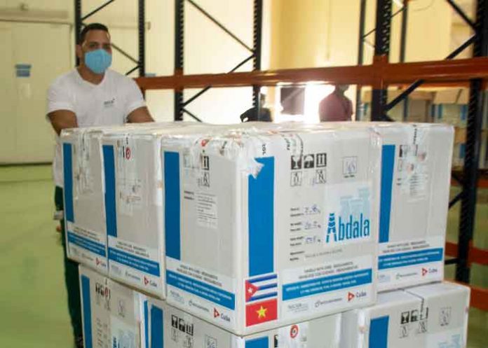 Cuba envía primer lote de su vacuna anticovid Abdala a Vietnam