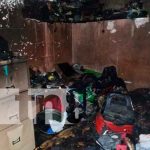 Incendio en el barrio Bóer deja perdidas de más de 100 mil córdobas Incendio en el barrio Bóer deja perdidas de más de 100 mil córdobas