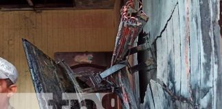 Alcaldía de San Miguelito en Río San Juan toma fuego por tormenta eléctrica