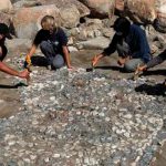 Hallan en Turquía «el antepasado» de los mosaicos mediterráneos Hallan en Turquía "el antepasado" de los mosaicos mediterráneos
