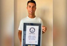 Cristiano Ronaldo logra el récord Guinness de máximo goleador de selecciones