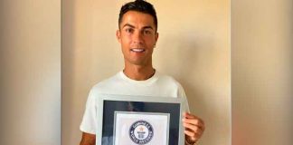 Cristiano Ronaldo logra el récord Guinness de máximo goleador de selecciones