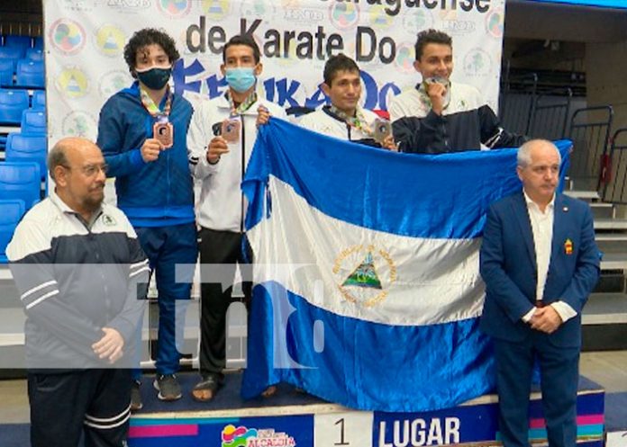 23 Nicaragua gana medalla de oro en el  Campeonato Iberoamericano de Karate Do