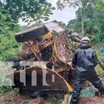 Dos lesionados en accidente de tránsito en la carretera de La Dalia Matagalpa nicaragua, matagalpa, accidente,