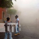 Voraz incendio afecta varias viviendas en Chinandega