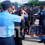 Ascienden en grados a 398 policías de la Dirección de Operaciones Especiales nicaragua, managua, policia nacional,