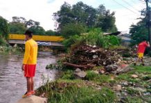 Hombre desaparece tras caer a río en San Pedro Sula, Honduras Hombre desaparece tras caer a río en San Pedro Sula, Honduras