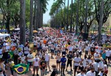 Brasil: Grupos de derecha protestan contra Jair Bolsonaro Brasil: Grupos de derecha protestan contra Jair Bolsonaro
