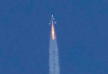 Nave Virgin Galactic se desvió del curso durante su primer vuelo espacial Nave Virgin Galactic se desvió del curso durante su primer vuelo espacial