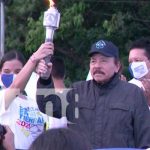 nicaragua, managua, daniel ortega, rosario murillo, antorcha,