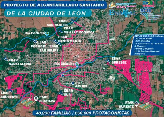 6.1 ENACAL inicia mejoras y ampliación de sistema de saneamiento en León