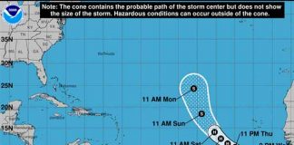 Se forma la depresión tropical 20 en el Atlántico