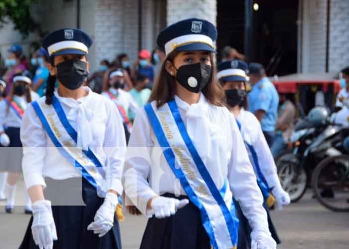 Nicaragua se viste de azul, blanco y azul celebrando sus fiestas patrias