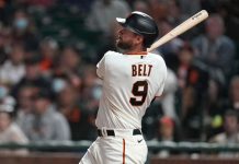 Gigantes, san francisco, brandon, belt,