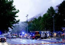 Fuerte explosión en Suecia
