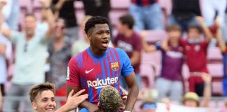 ansu, fati, barcelona, futbol