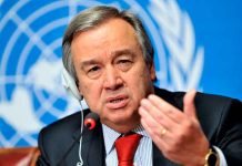 secretario general de la Organización de Naciones Unidas (ONU), António Guterres