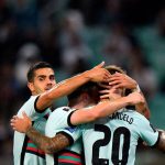 Cómodo triunfo 3-0 de Portugal en Azerbaiyán portugal, cristiano, ronaldo, futbol, portugueses,