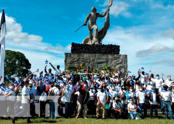 Conmemoran a héroes y mártires en la hacienda San Jacinto