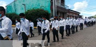 Comunidad educativa celebra las fiestas patrias en Boaco