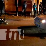 Ciudadano que circulaba contra la vía provoca accidente en Jalapa Accidente de tránsito en Jalapa