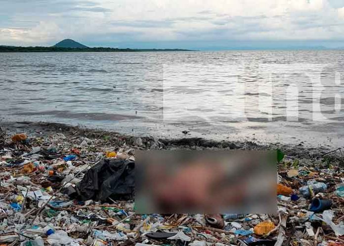 Investigan identidad de hombre cuyo cuerpo fue encontrado flotando a orillas del lago de Managua