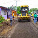 Octubre con más proyectos para el pueblo desde las alcaldías en Nicaragua Construcción de nuevas cuadras para barrios de Managua