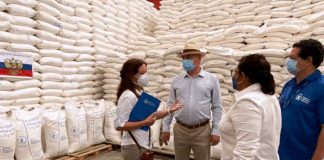 Federación de Rusia y PMA entregan alimentos al MINED