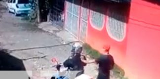 Motociclista es despojado de sus pertenencias en Managua
