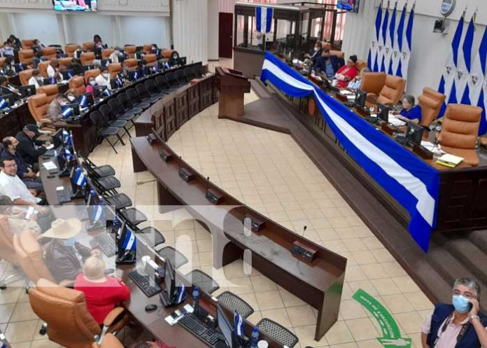 Sesión parlamentaria en la Asamblea Nacional de Nicaragua