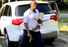 Hombre desata tiroteo con bebé en brazos después de accidente automovilístico Hombre desata tiroteo con bebé en brazos en Ohio