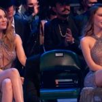 Empoderada y con transparencias llegó Belinda a los Billboard 2021 Belinda